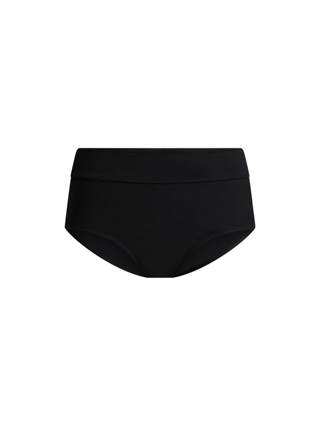 Swimwear Hi Waist Bikini Brief Super Black