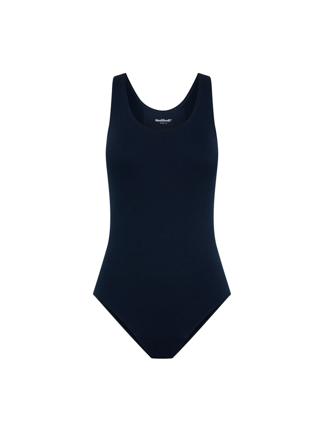 Teen Bademode Performance Racerback Einteiler Super Navy Blau
