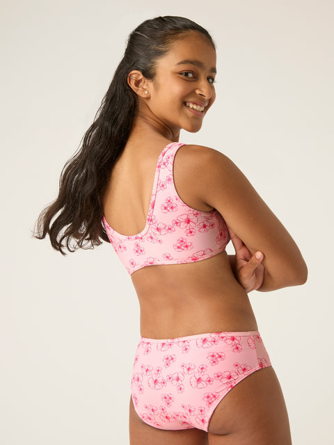 SWSBBILMHPIT-TEEN_Recycled Swimwear_Bikini Brief_LM_Hibiscus Pink Print-3_model_Mahika_8-10.jpg