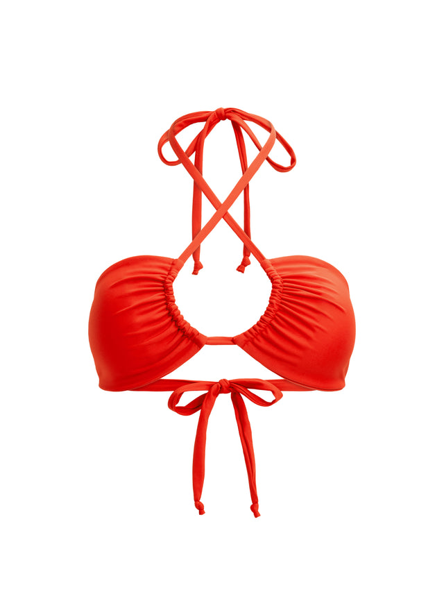 Maillot de bain réversible multi-positions haut et short Poinciana