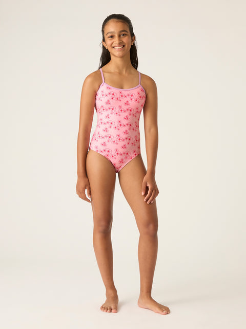 Teen Swimwear Crop Top Pink Coral – Modibodi EU