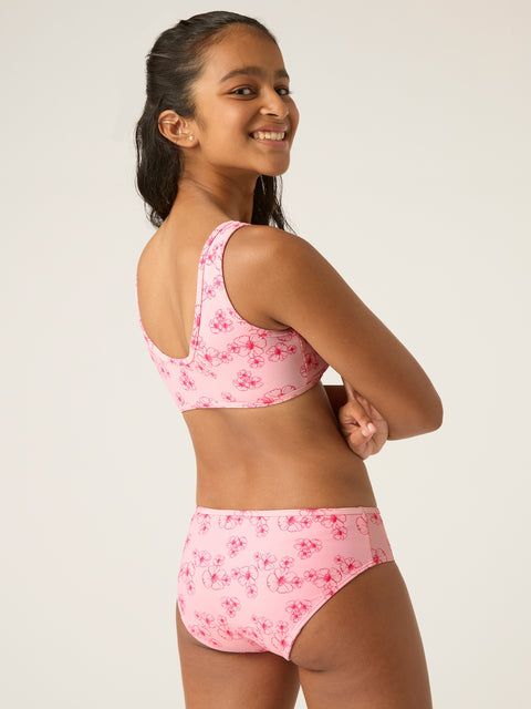 SWSTCRNAHPIT-TEEN_Recycled Swimwear_Crop Top_Hibiscus Pink Print-2_model_Mahika_8-10.jpg