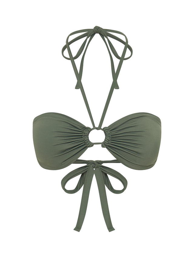 Swimwear Multiway Bikini Top Oasis Green