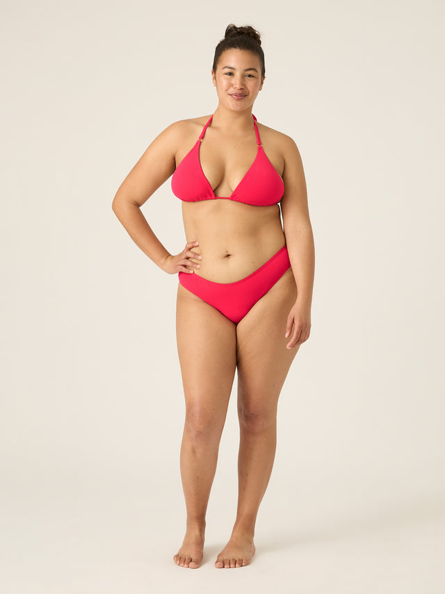 Maillots de bain Haut Triangle Extensible Doux Glow Pink